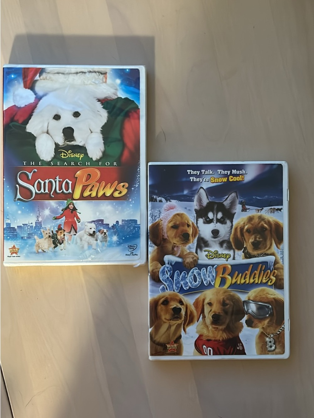 Disney Holiday Puppy DVD Set - White, Blue, Red Covers